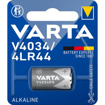 Alkaline batteries 4LR44 6 V 1-Blister