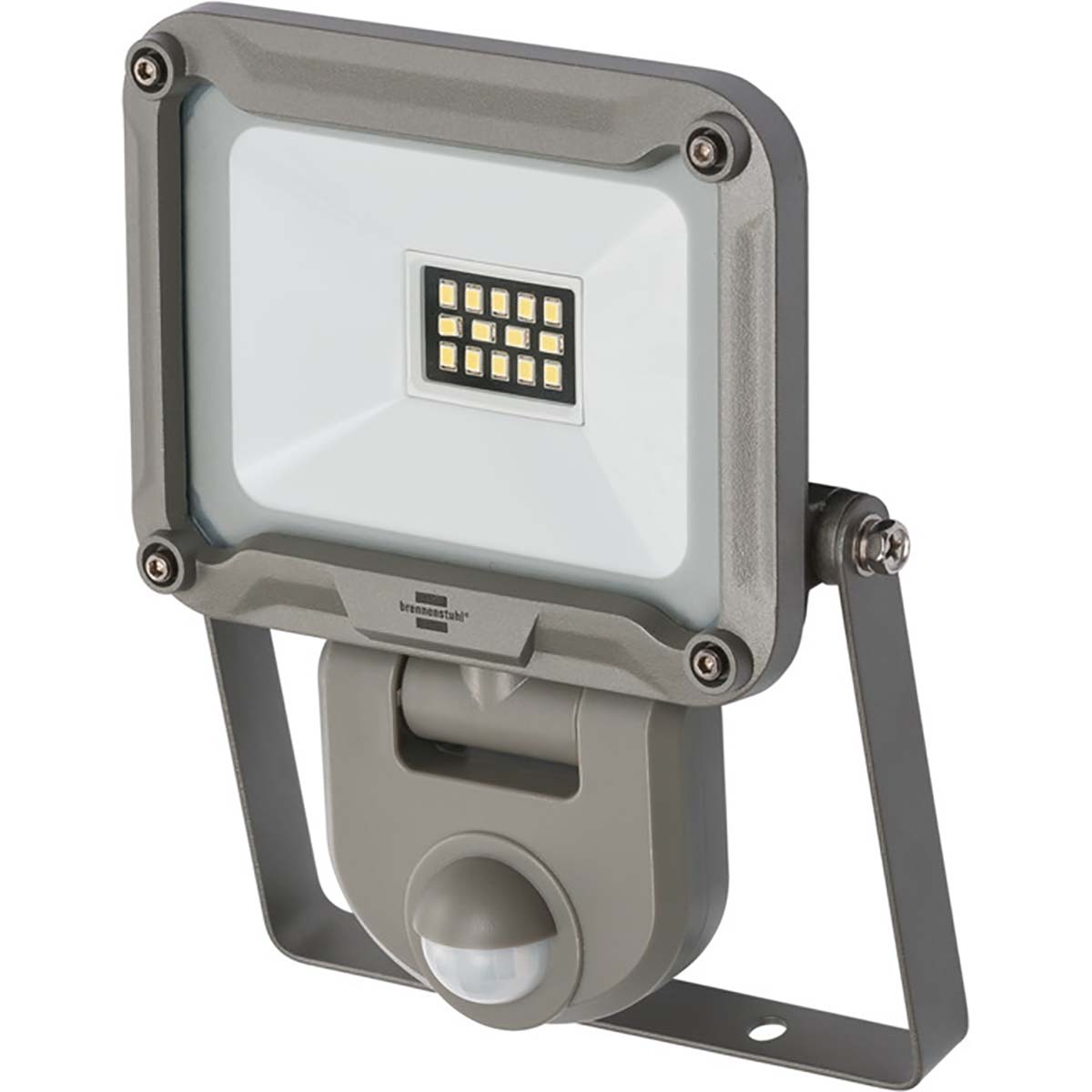 Fotoelektrisch natuurlijk condensor Brennenstuhl | LED Floodlight with Sensor | 10 W | 900 lm | Grey