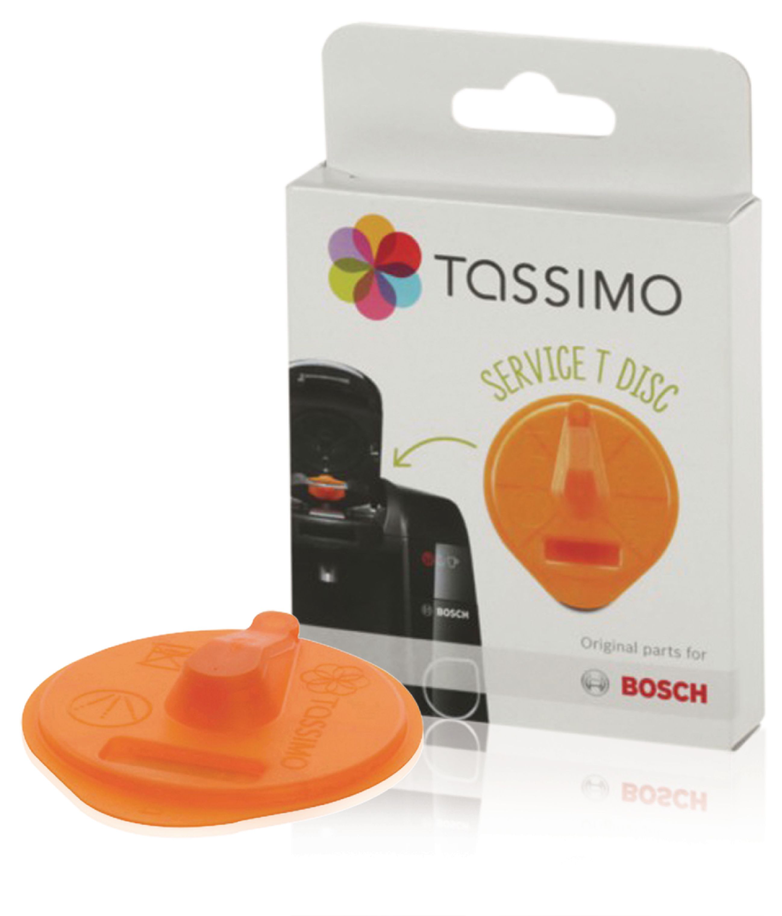 TAS5 TAS43 TAS47 BOSCH Tassimo T-Disc et Descaler Kit Genuine produits Orange 