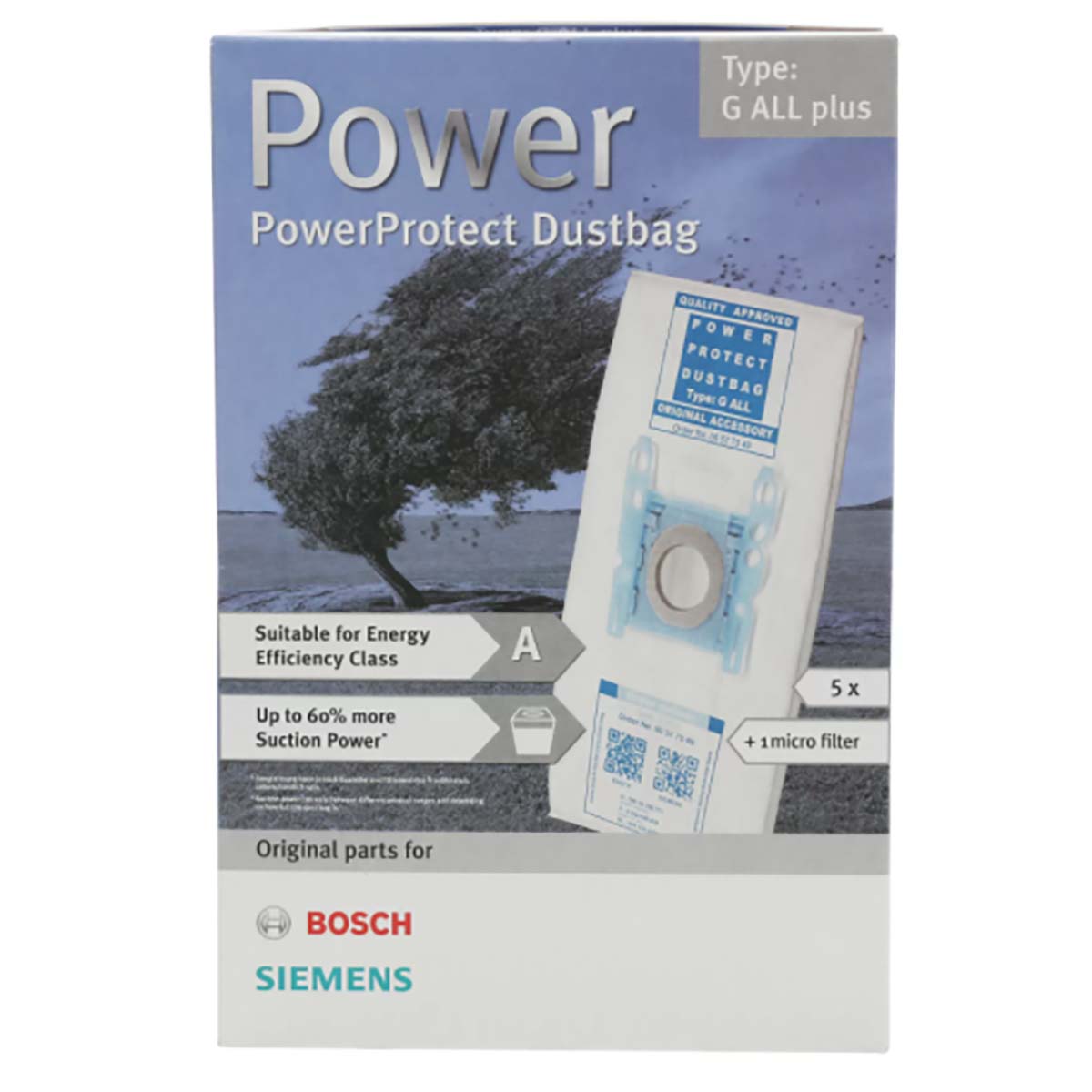 Fresh 10 x Vacuum G Type Cloth Dust Bags & Filter For Siemens Hoover Bag 