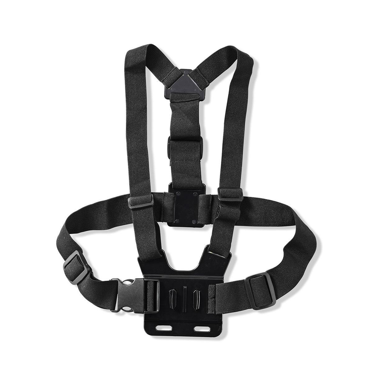 Navitech Adjustable Elastic Body Chest Strap Mount Belt Harness Compatible With The GEEKAM 4K 25Fps HD Sport Action Camera