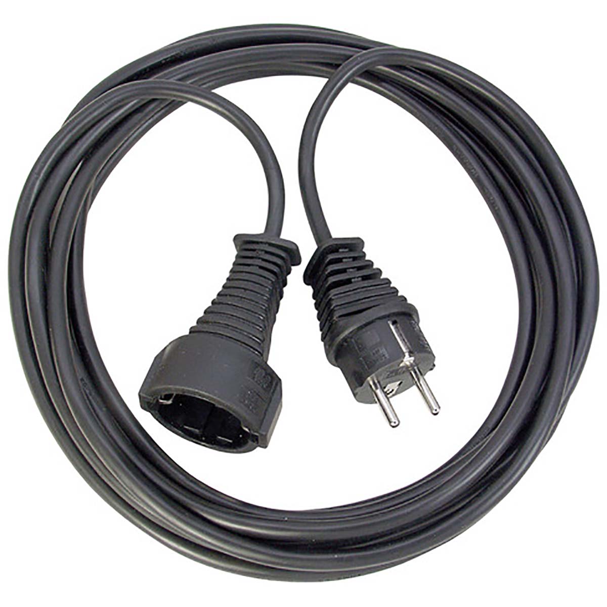 Cable de extensión con enchufe plano cable de alimentación con conexión a  tierra