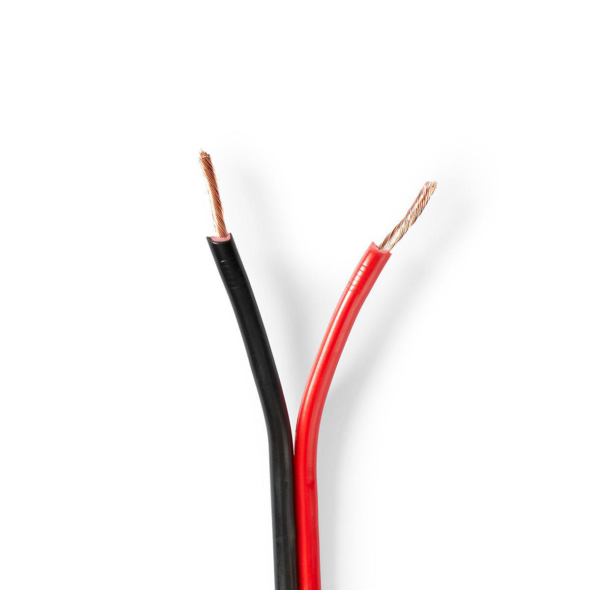 agitation Tumult Arbejdskraft Speaker Cable | 2x 1.50 mm² | Copper | 100.0 m | Round | PVC 