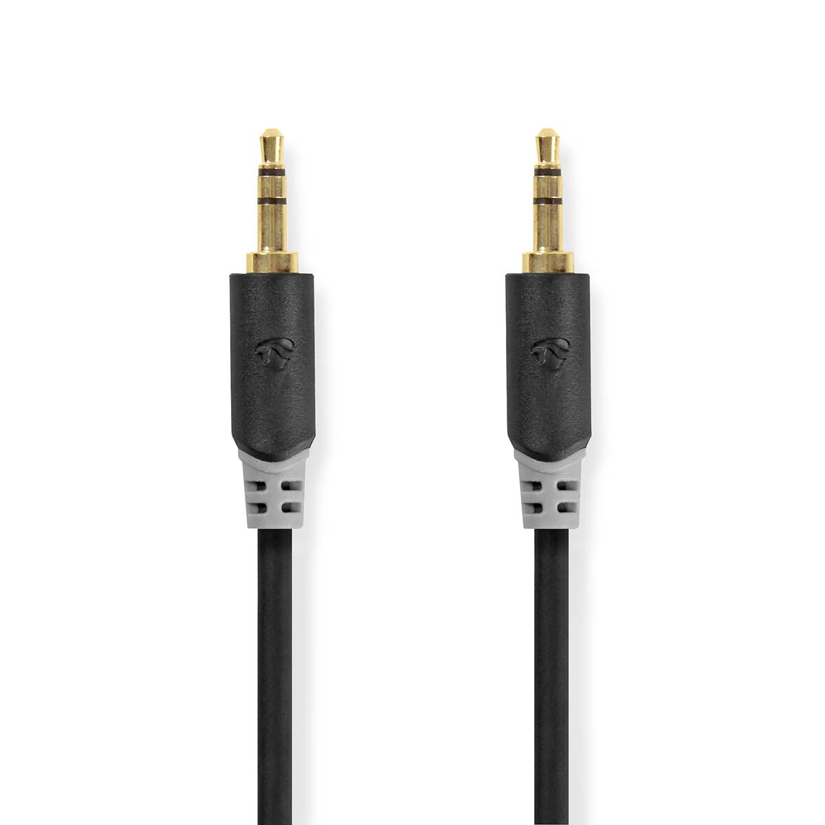 Stereo Audio Cable 3 5 Mm Male 3 5 Mm Male Gold Plated 0 50 M 