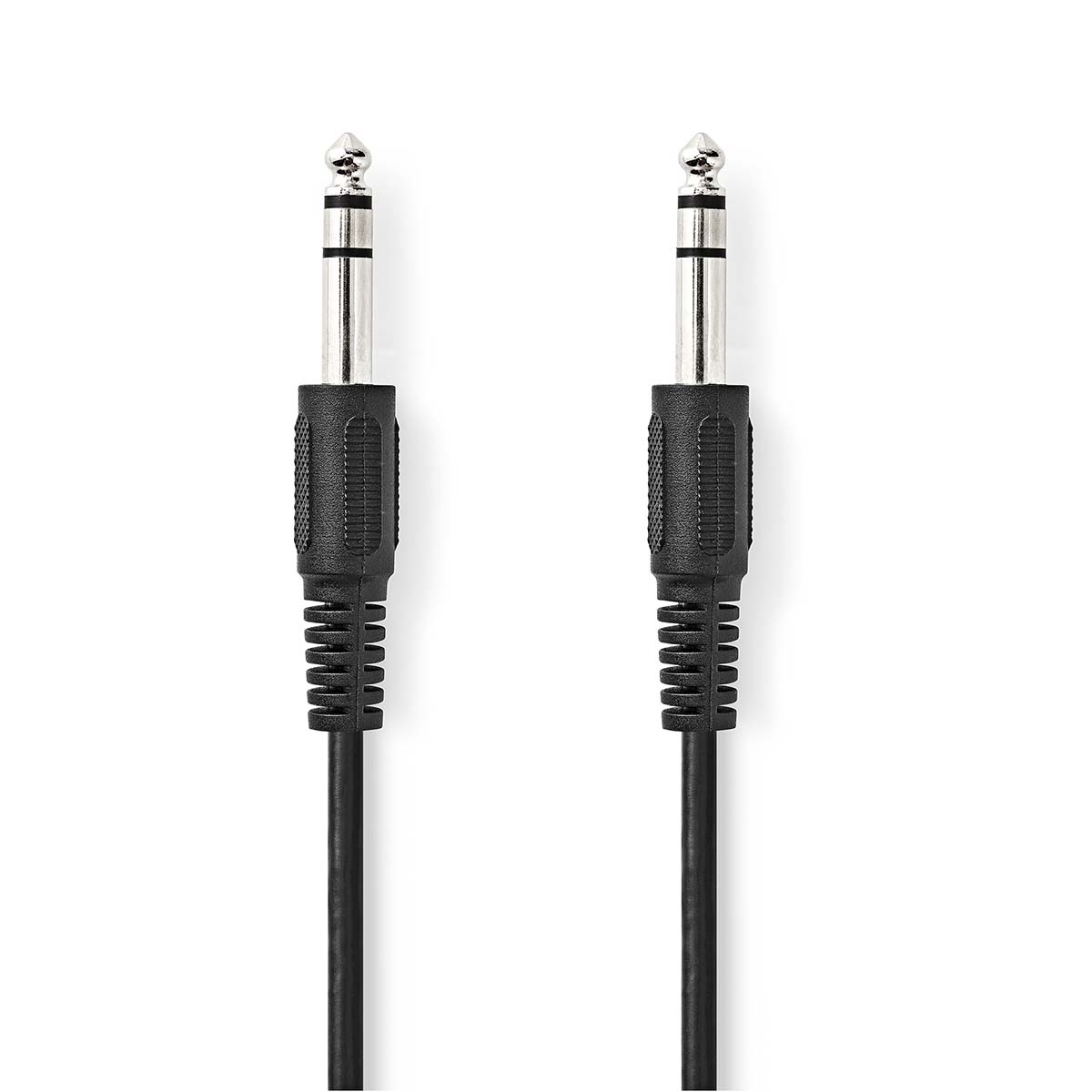 Stereo Audio Cable, 6.35 mm Male, 6.35 mm Male