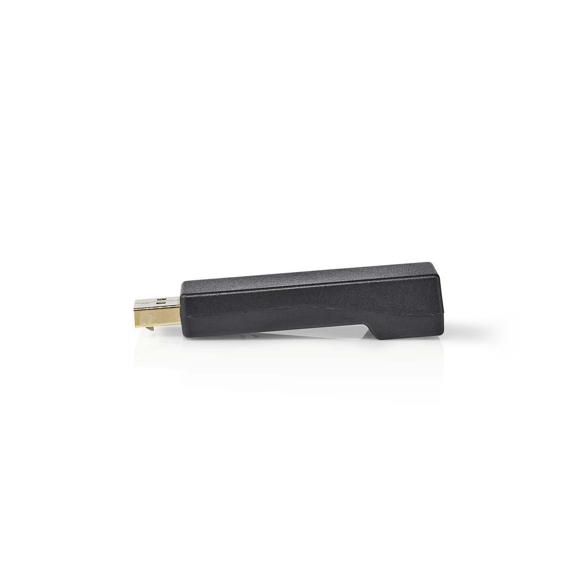 Displayport Adapter Displayport Male Hdmi Female K Hz Gold Plated Straight Abs