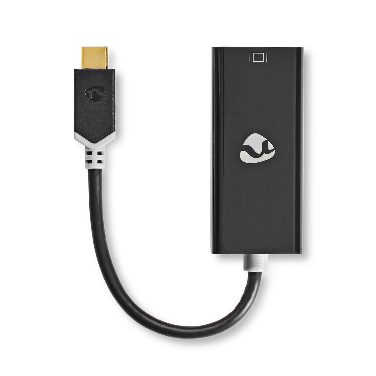 Nedis USB Adapter USB 3.2 Gen 1 USB Type-C Male DisplayPort Female 0.20m  Round