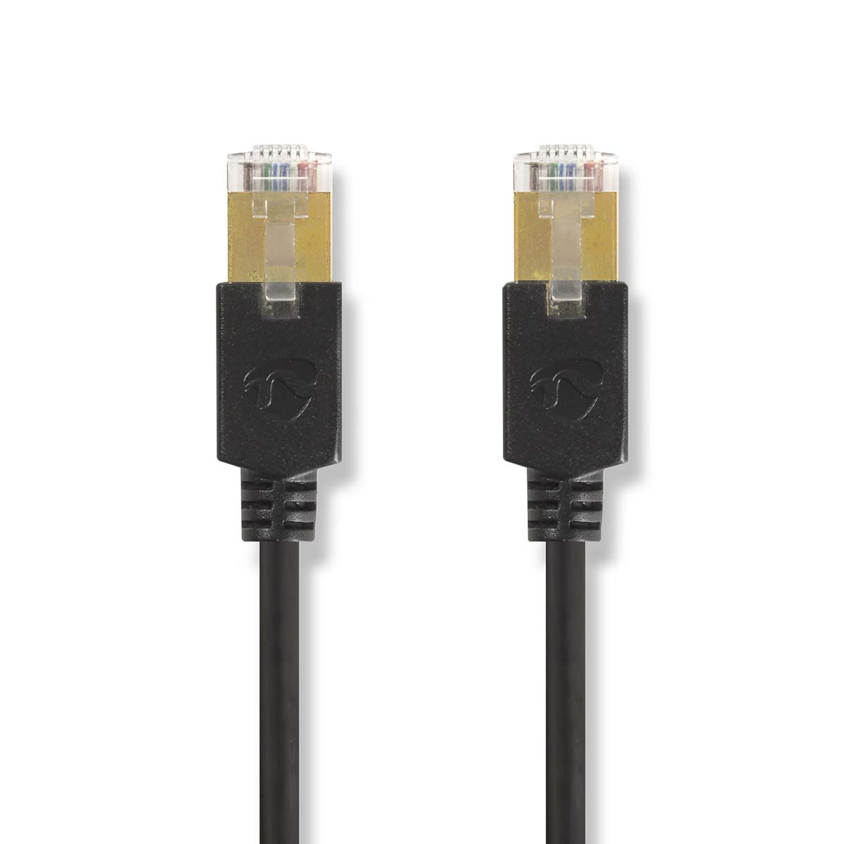 CAT6 Network Cable | RJ45 Male | RJ45 Male | F/UTP | 5.00 m | Round | LSZH / PVC | Anthracite ...