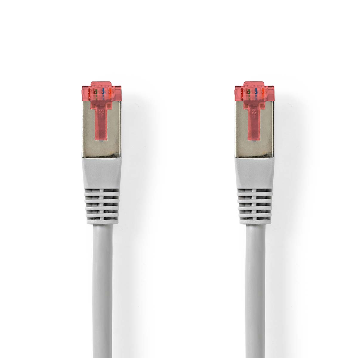 Nedis RJ45 categoría de cable 5e SF/UTP 10 m (Rojo) - Cable RJ45