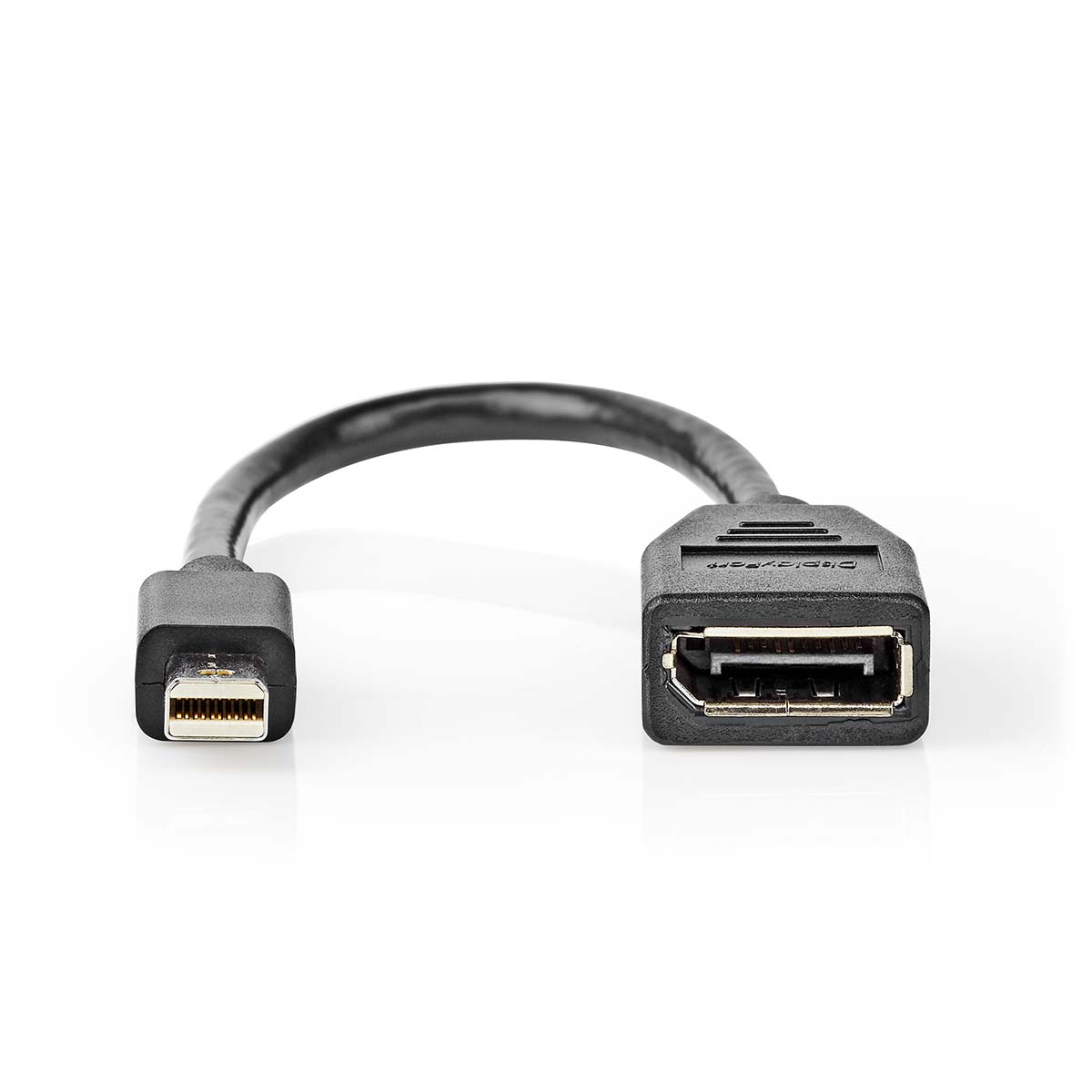 Mini DisplayPort Cable | DisplayPort 1.4 | Mini DisplayPort Male | DisplayPort Female | 48 Gbps