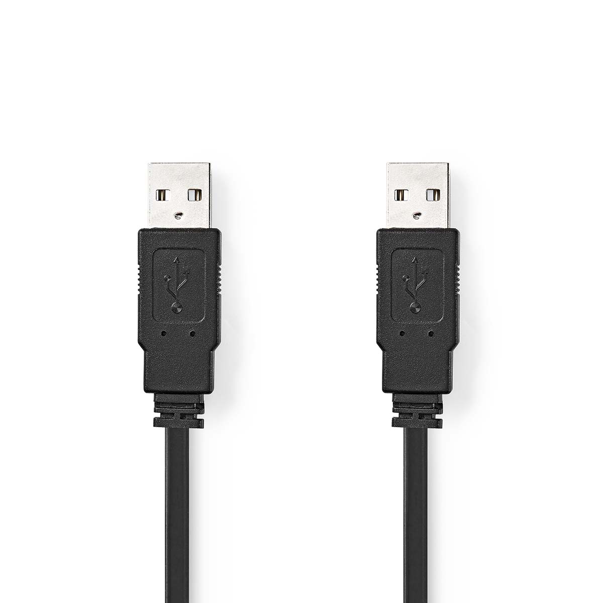 USB-kabel | USB 2.0 | USB-A Han | USB-A Han | 480 Mbps | Nikkelplateret .