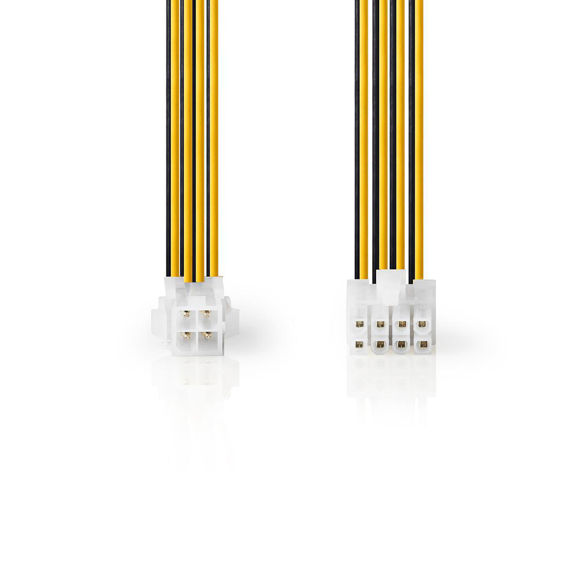 Internal Power Cable Eps Pin Male P Female Gold Plated