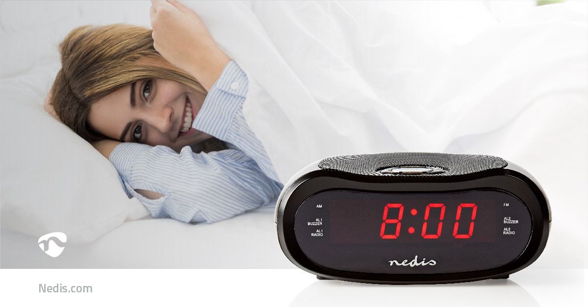 Digital Alarm Clock Radio Led Display, Rca Alarm Clock Radio