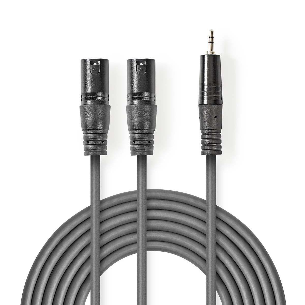 XLR Lead Clubtek 10m Male Female Microphone Balanced Audio Signal Cable UK 