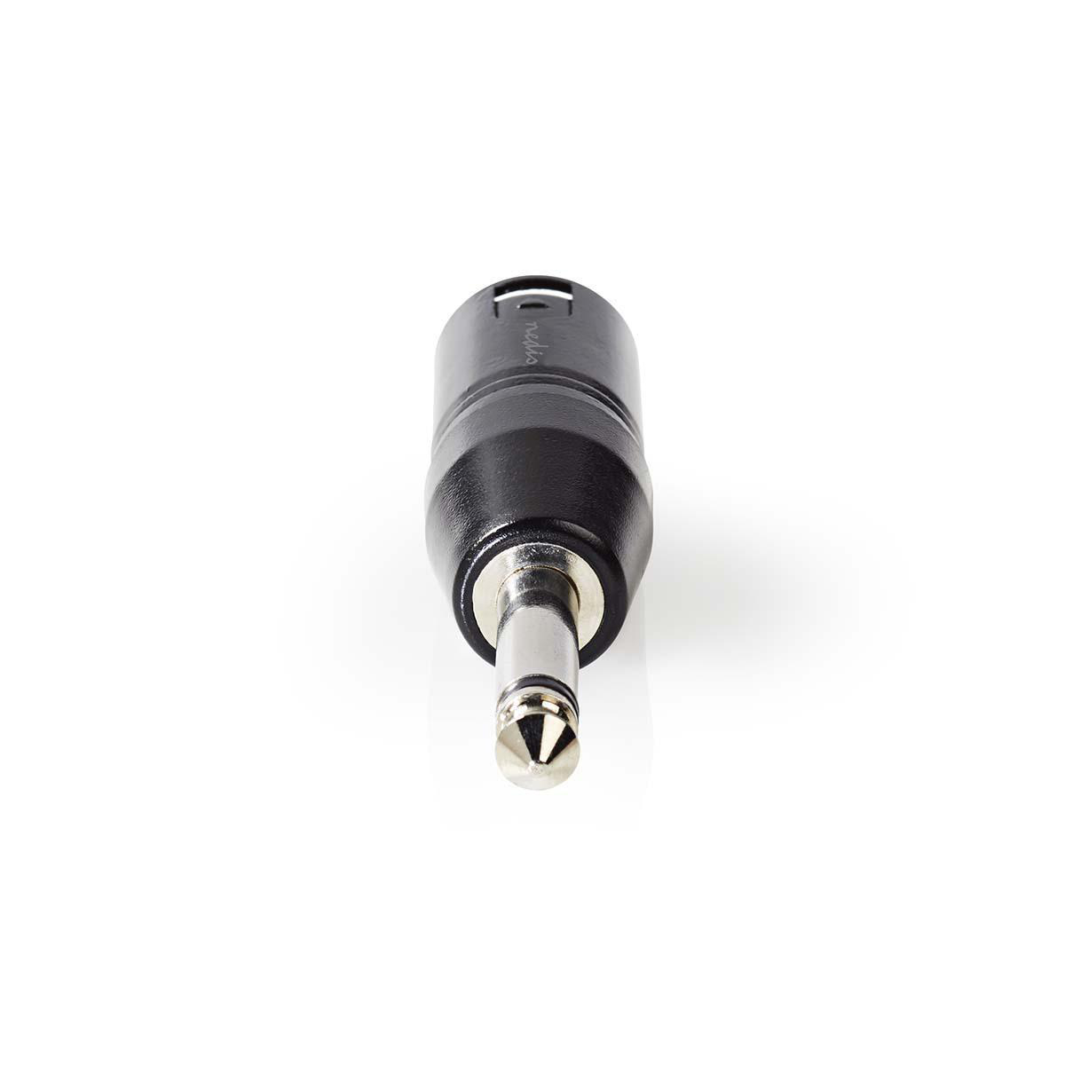 XLR Adapter | XLR 3-Pin Stecker | 6.35 mm Stecker | Vernickelt | Gerade ...