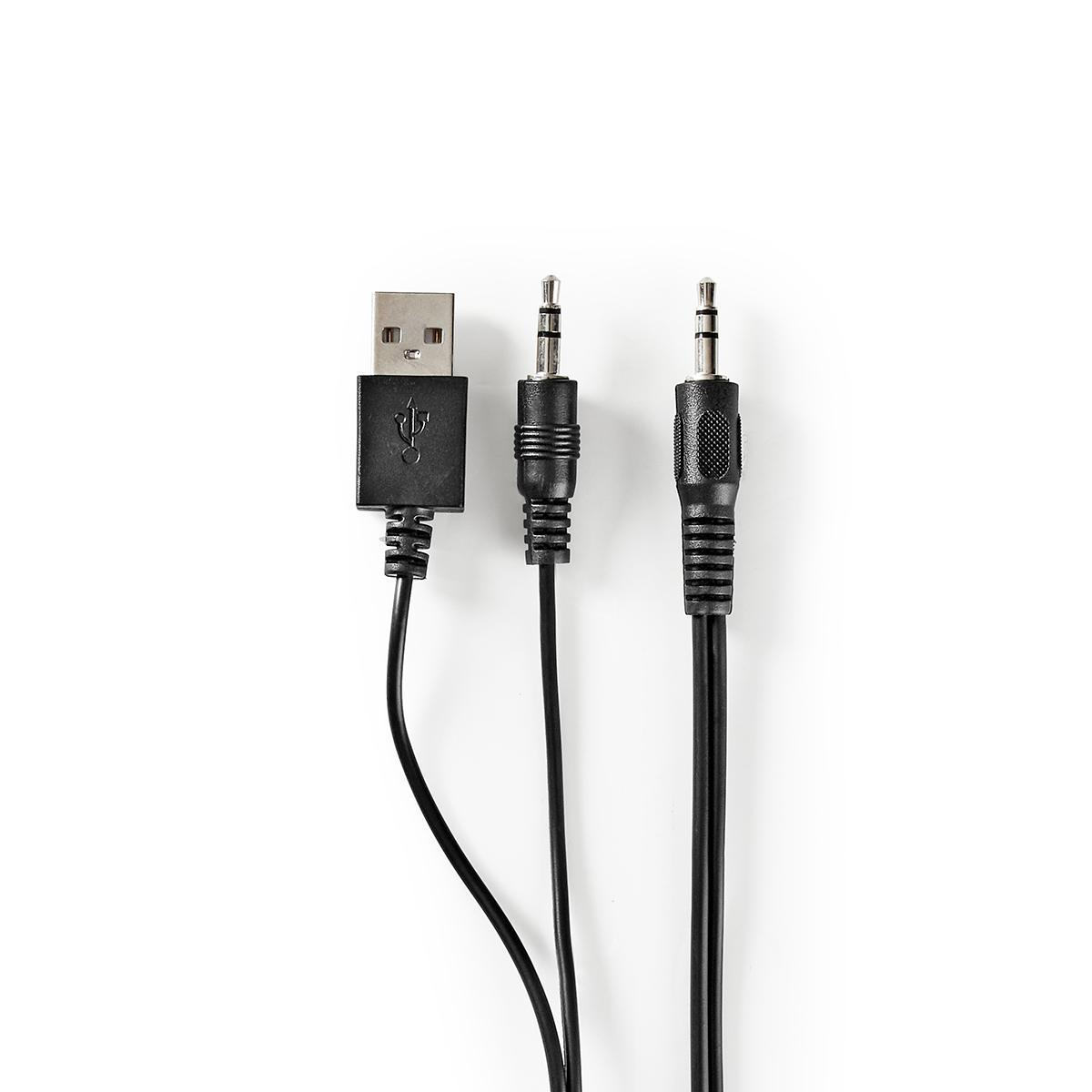 NANSHAN Color : Black T303 11W USB Power Connector 2.1 Channel Multimedia Active Speaker, 