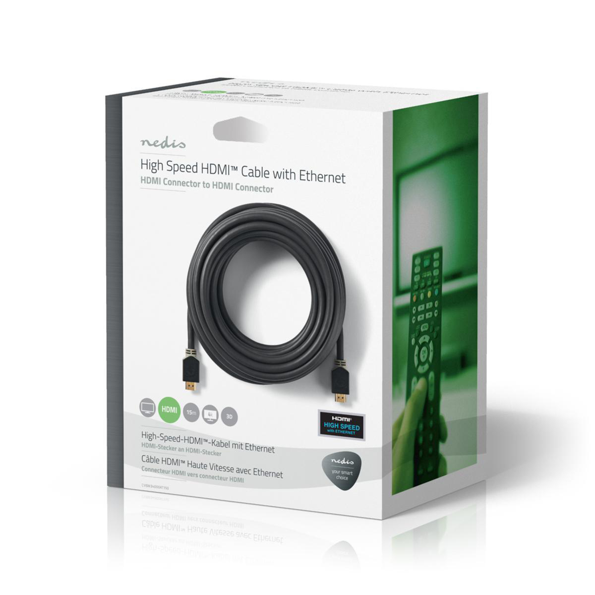 High Speed HDMI ™ Kabel mit Ethernet | HDMI™ Stecker | HDMI™ Stecker ...