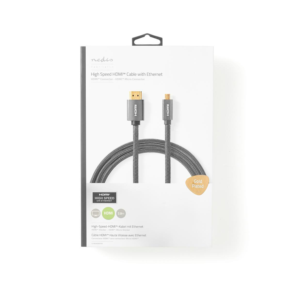 High Speed HDMI ™ Kabel mit Ethernet | HDMI™ Stecker | HDMI™ Micro ...