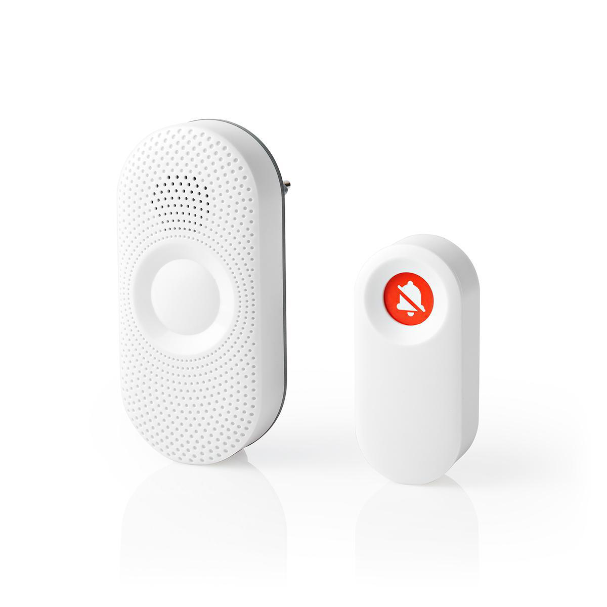 Wireless Doorbell Set | Mains Powered | 80 dB | Signal range: 300 m ...