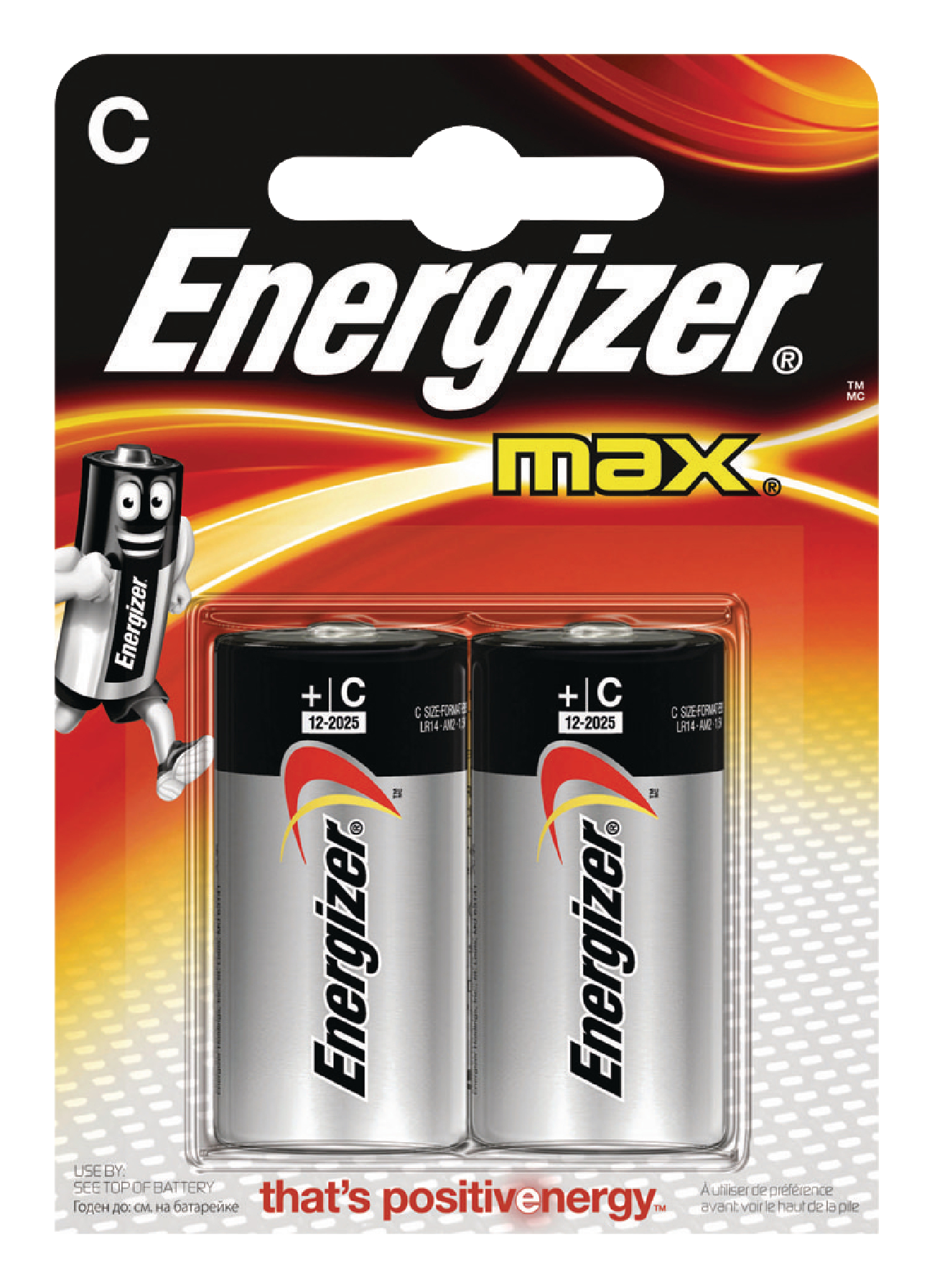 Alkaline Battery C 1.5 V Max 2-Blister