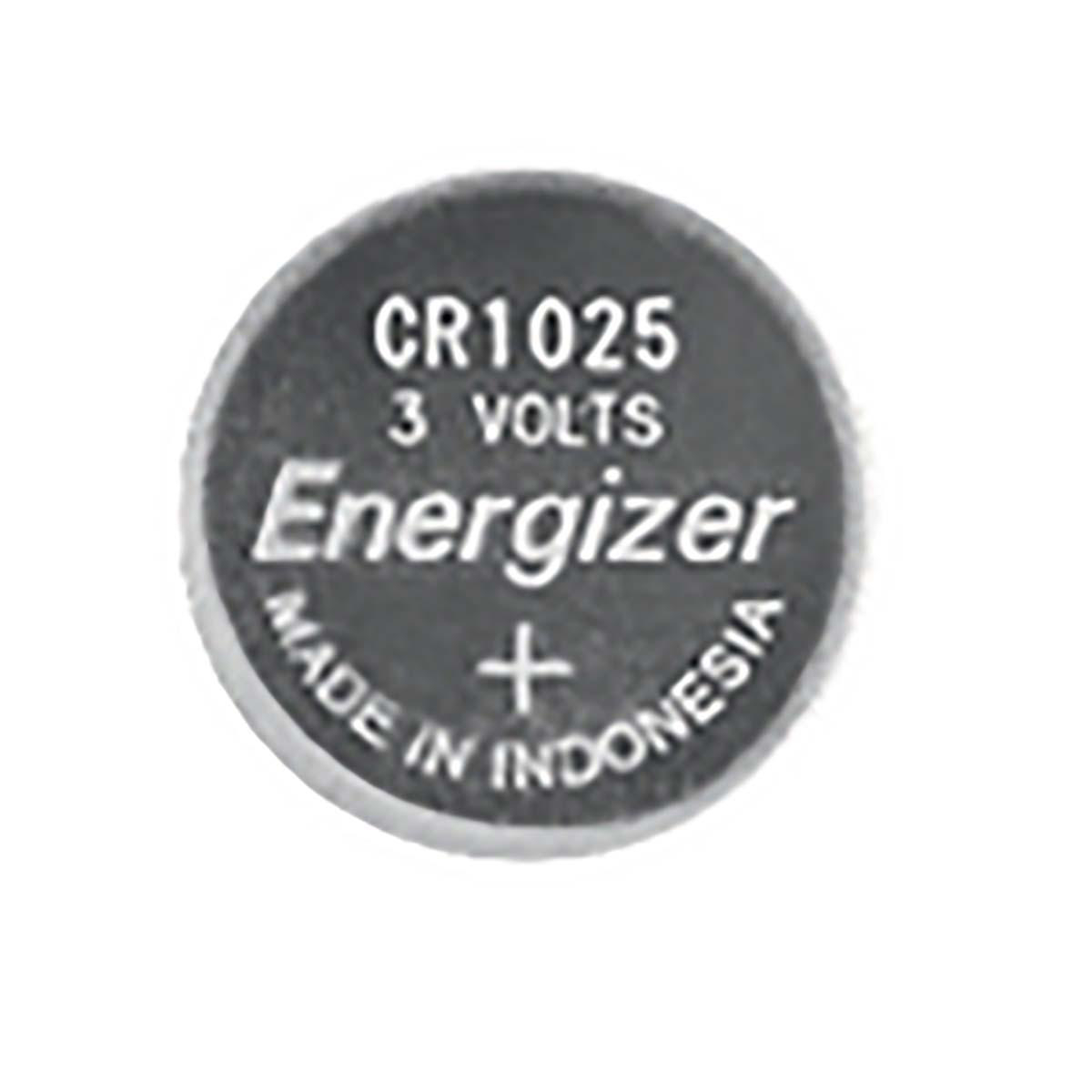 4x CR-Typ 1025 Energizer Lithium 1er Blister 3,0 Volt Knopfzelle 