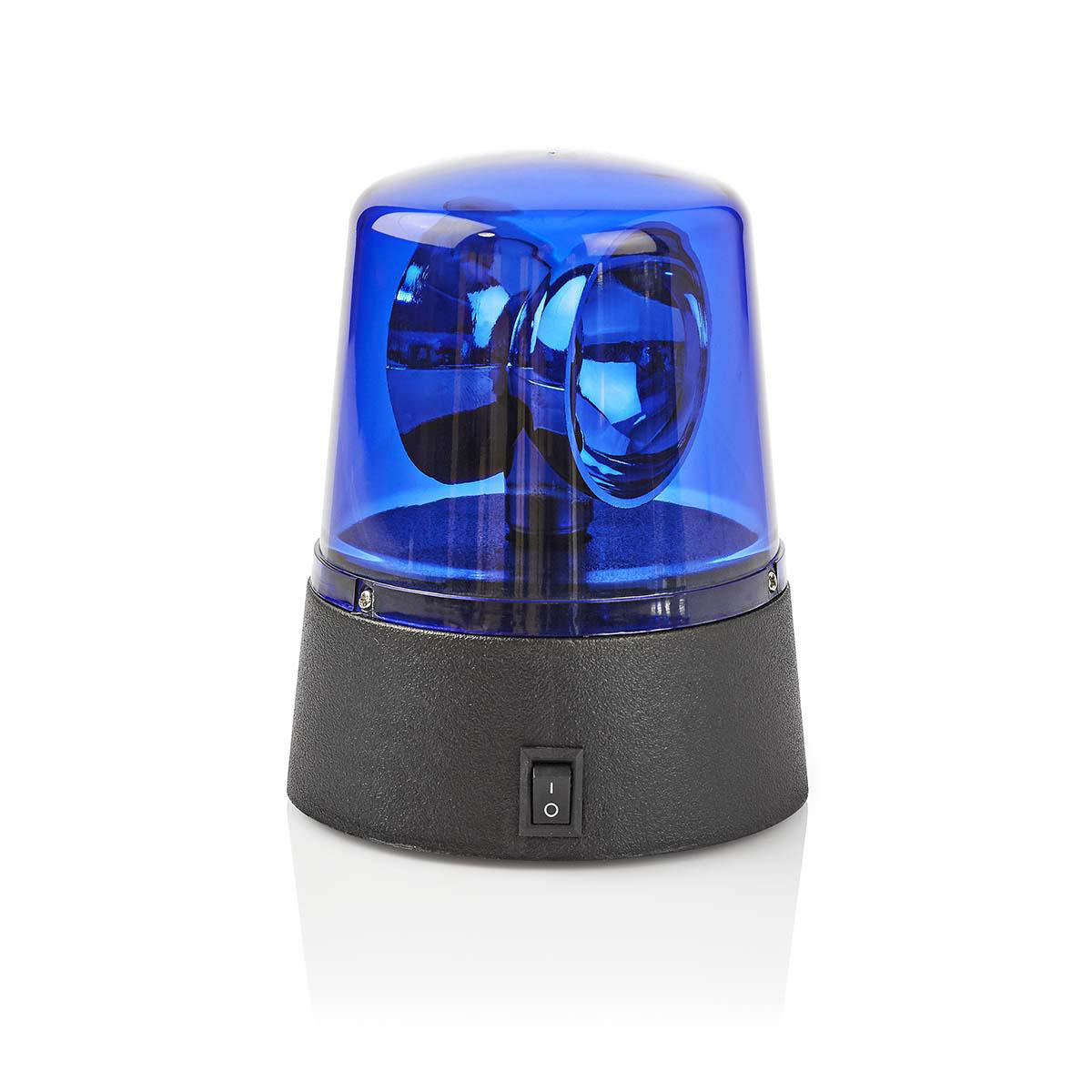 Fun Emergency LED Light, Battery Powered, 4.5 V DC, 0.4 W, 3x AA/LR6, 9.2 cm, LED, Number of LED's: 1 LED's, Light colour: Blue, On / Off, Plastic