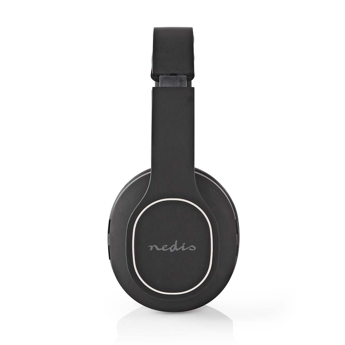 Grey Nedis Bluetooth Fabric Headphones Headset for SmartPhones Tablets TV 