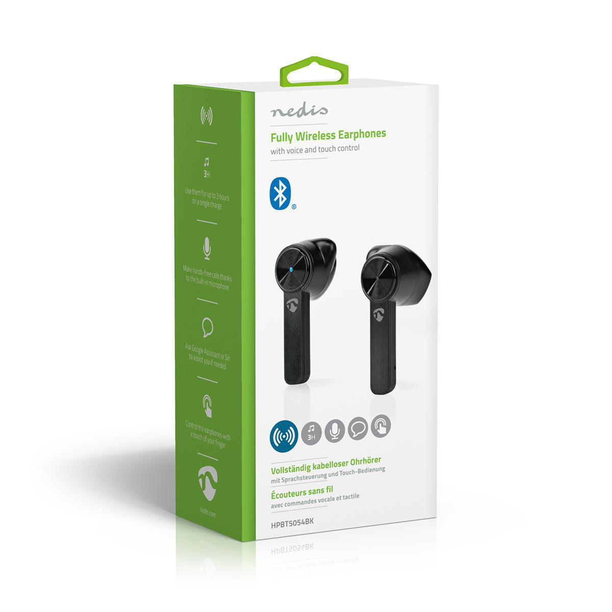 TWS Kopfhörer Bluetooth 5.0 In-Ear Ohrhörer Touch Control LED Wireless Headset 