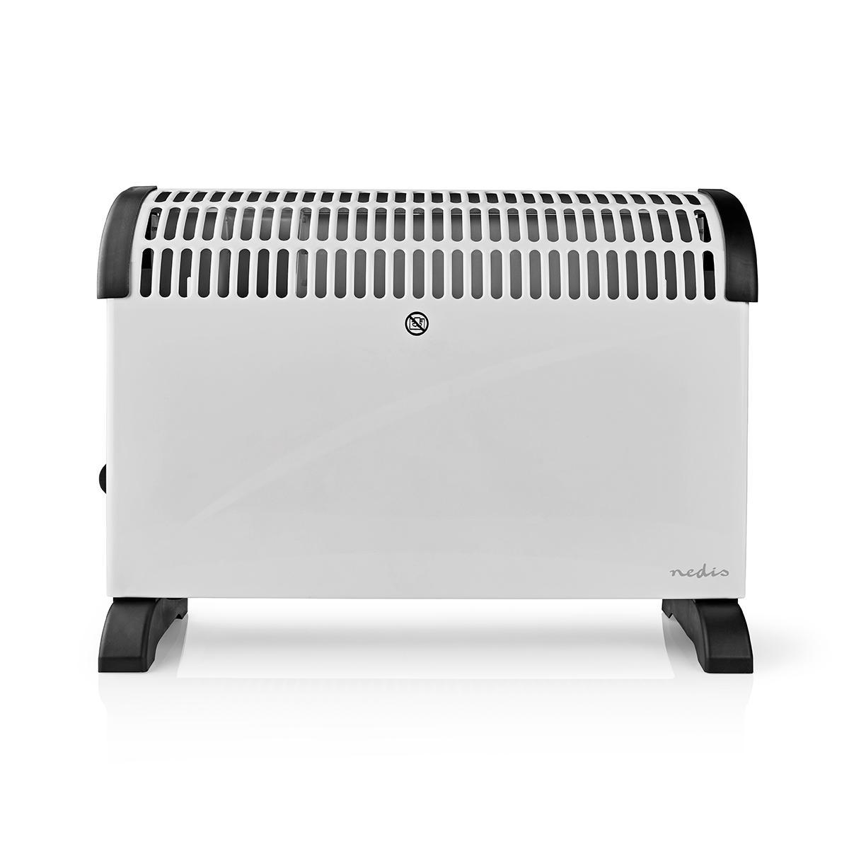 Turbo 24hr Timer & 3 Heat Settings Lettuce Eat ® 2000W Portable Electric Convector Heater With Thermostat 