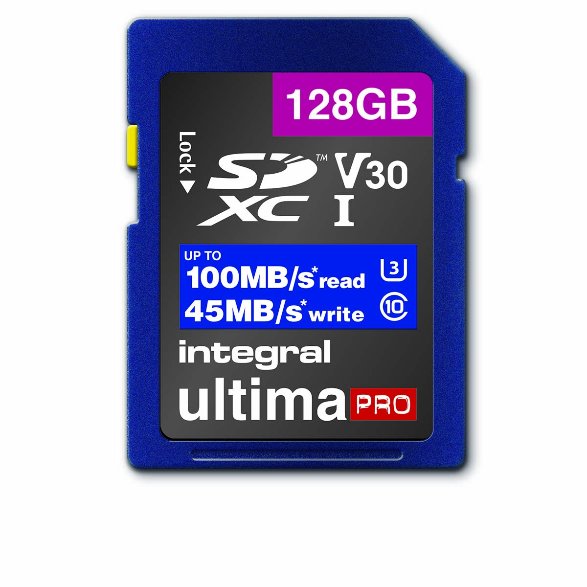 High Speed V30 UHS-I U3 128 GB SD-hukommelseskort