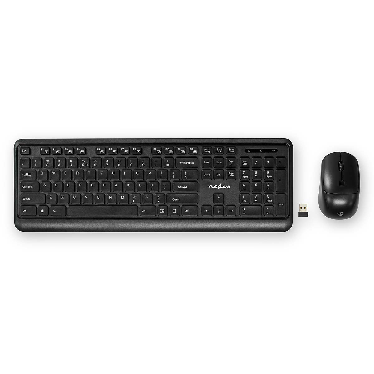 Set mouse e tastiera PC, Senza fili, Connessione mouse e tastiera: USB