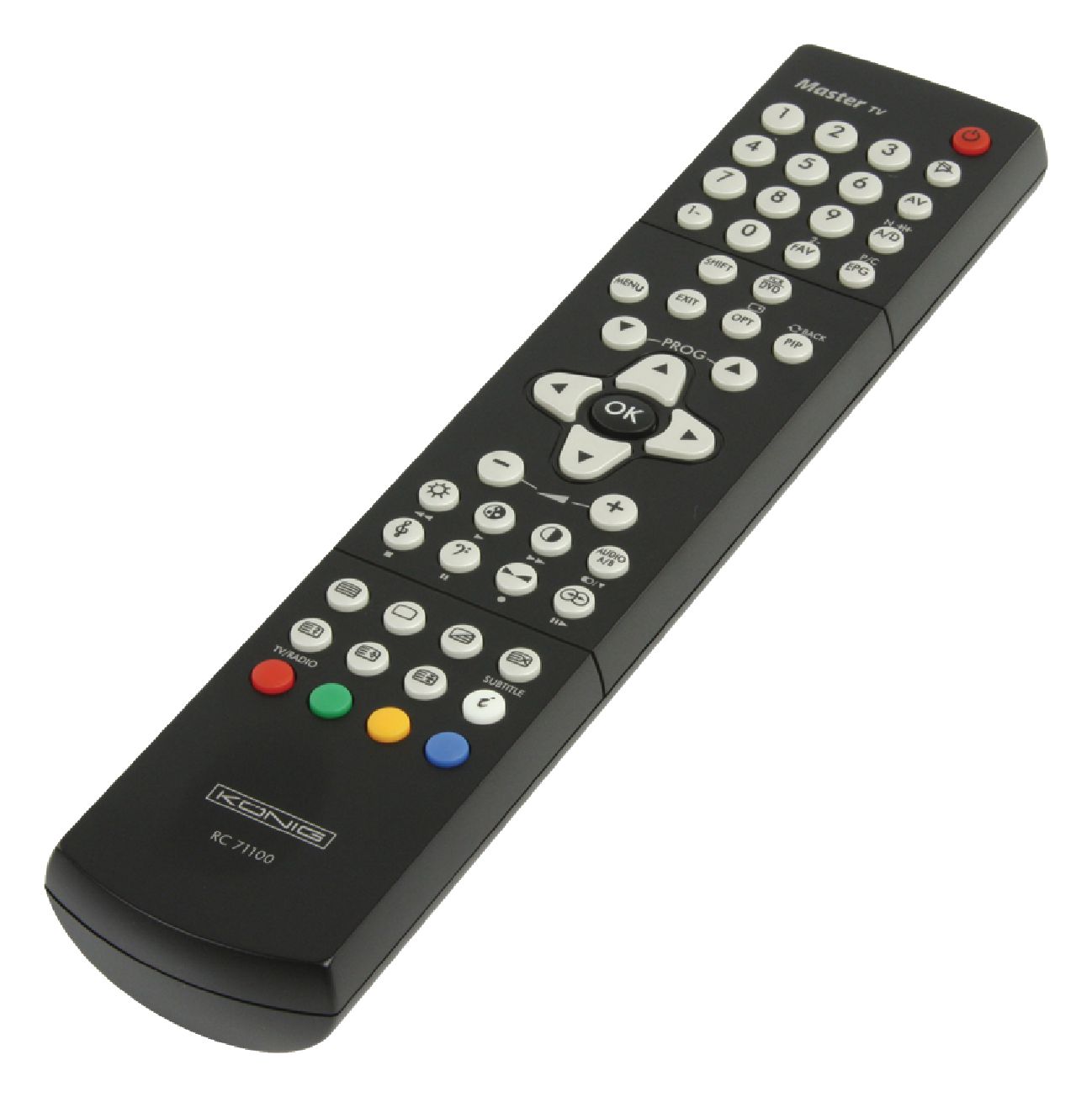 master tv remote control