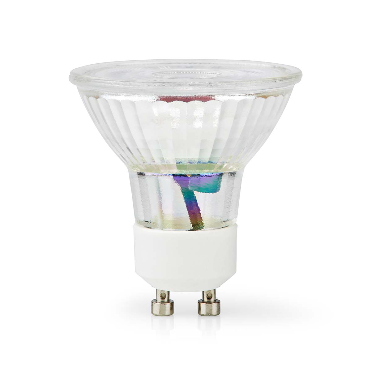 LED Glass GU10 Lamp 5W Warm White 345lm 