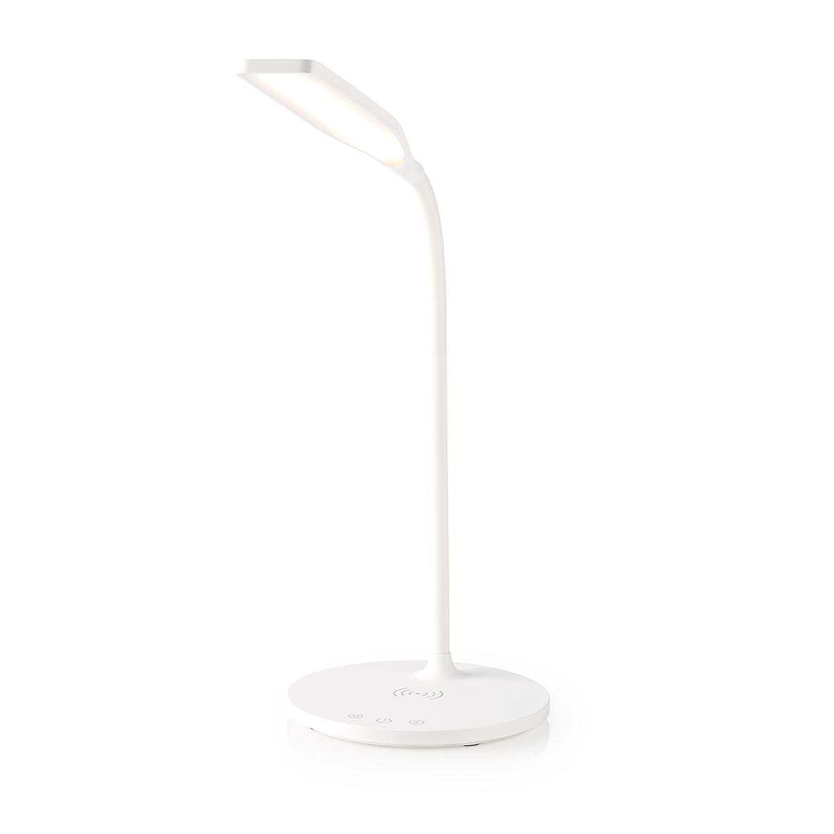LED-Lamp met Draadloze Lader | Dimmer - Op | LED / Qi | 10 W | Met dimfunctie | Koel Wit / Natuurlijk Wit / Warm Wit | 2700 - 6500 K