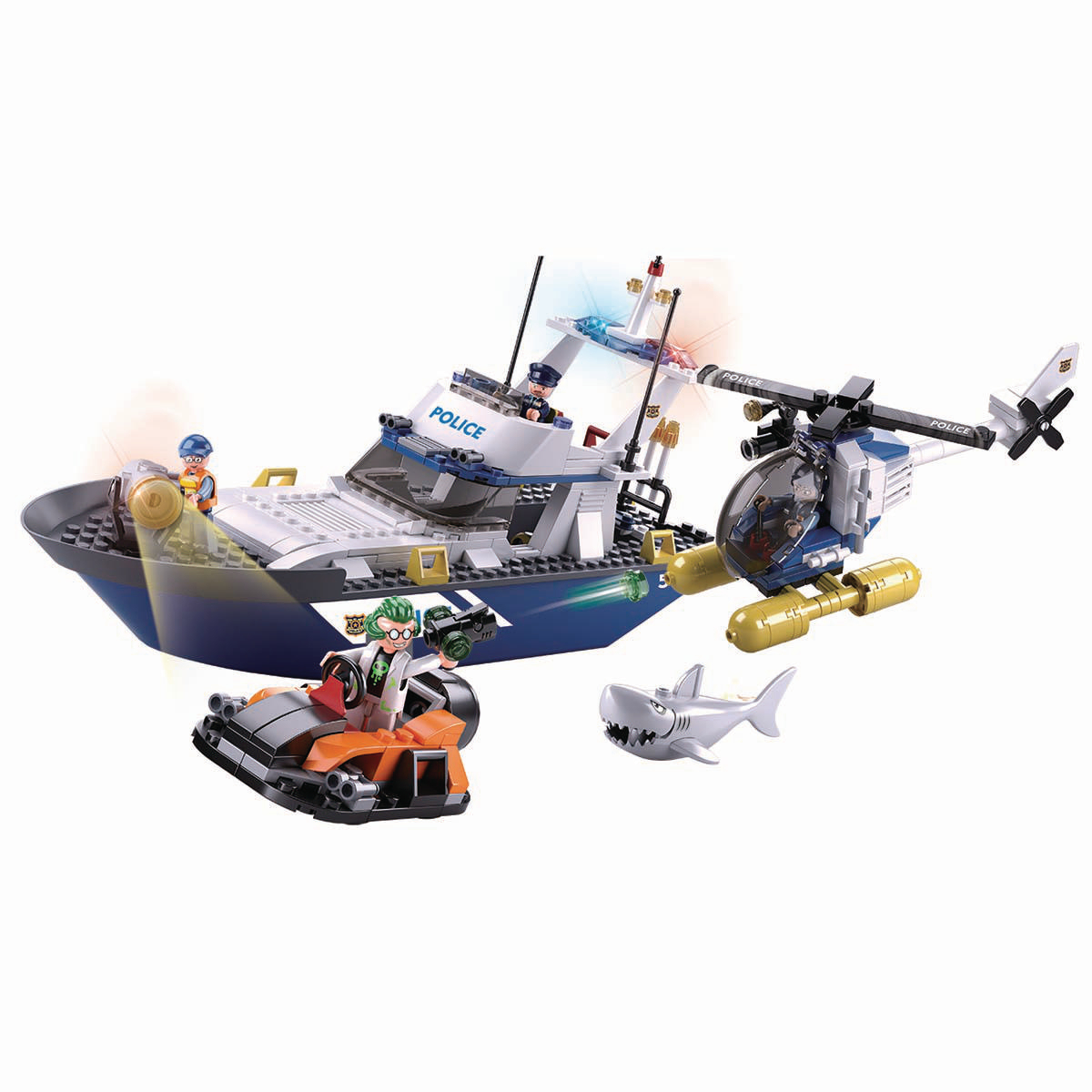 police boat toy