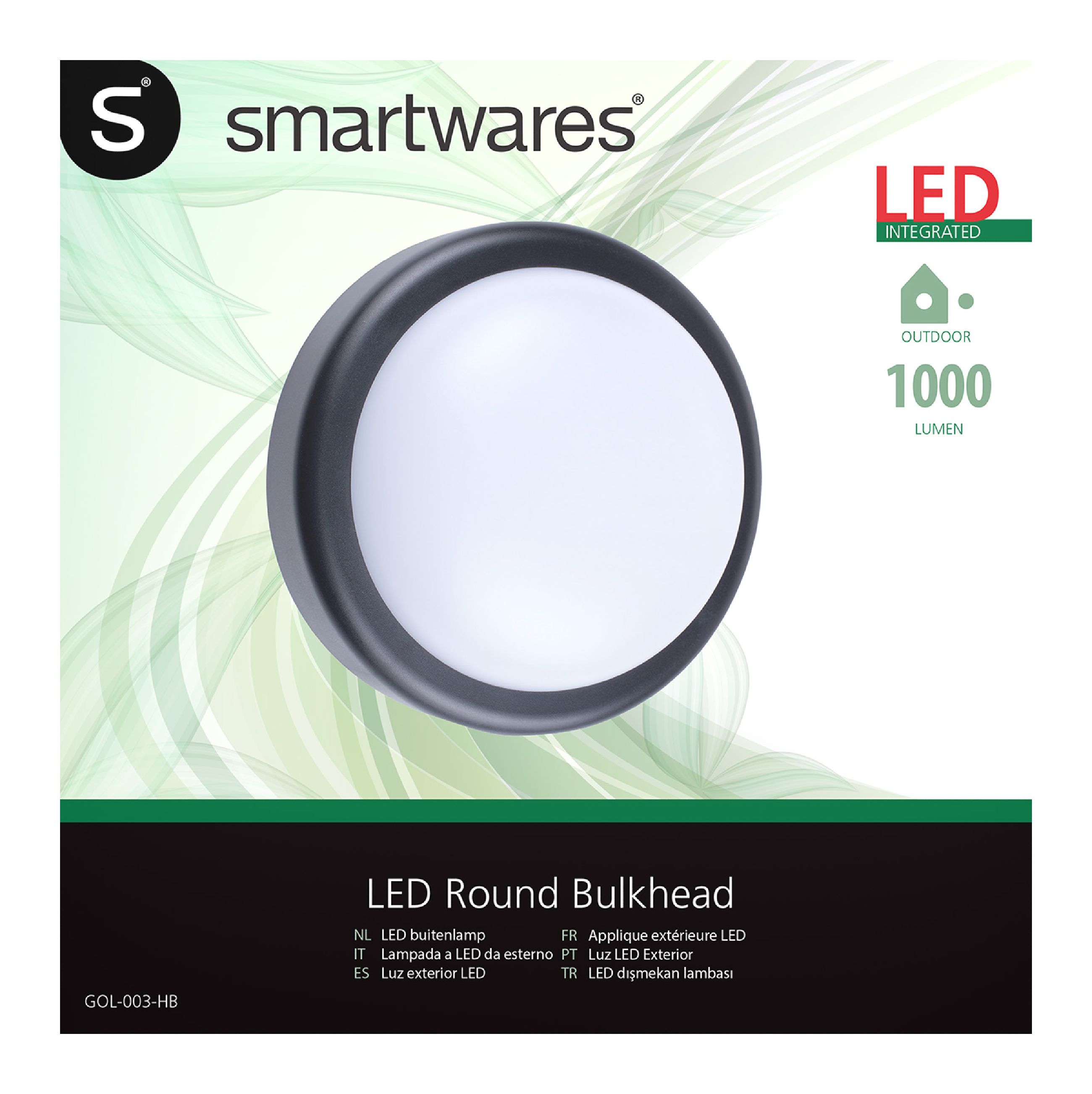 MAX-LED Oval Bulkhead Wall LED Light 14w Neutral White Garage Outdoor Ip54 for sale online