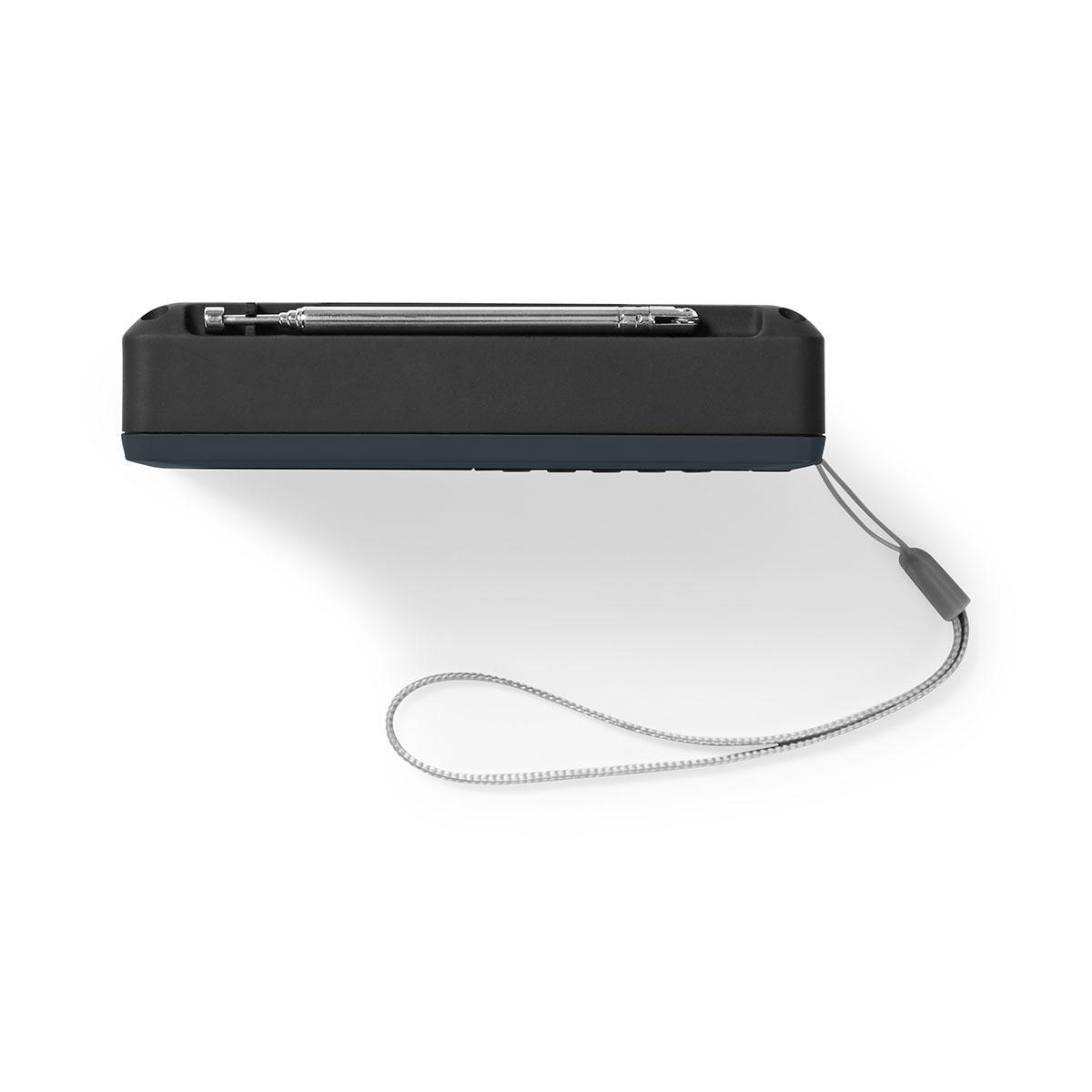 FM Radio                    Portable Design | FM | Battery Powered / Mains Powered | Digital | 3.6 W | Screen size: 2.0 " | Black White Screen | Headphone output | Black / Grey