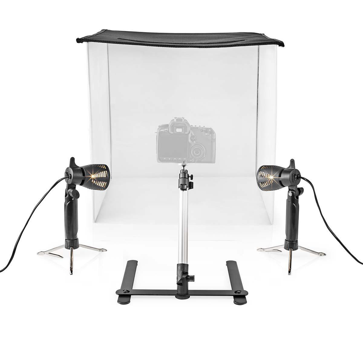 Portable Photo Studio Kit | 400 lm | Foldable | Backgrounds included |  Travel bag included