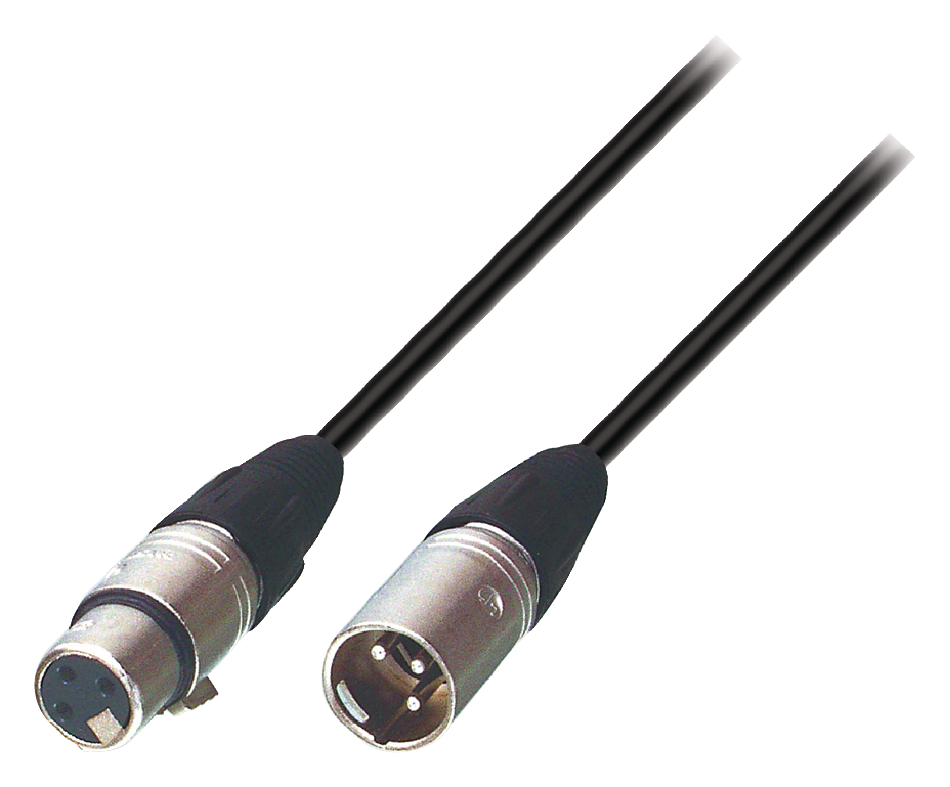 XLR XLR Male 3-Pin 3-Pin  Audio Cables DAP fl09150  , Female, Black 