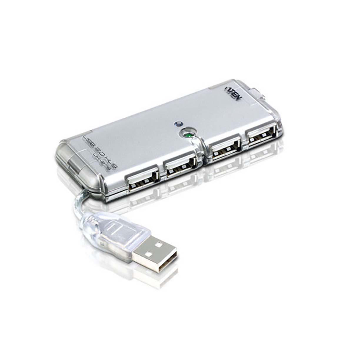 4-Port USB 2.0 HUB (including supply)