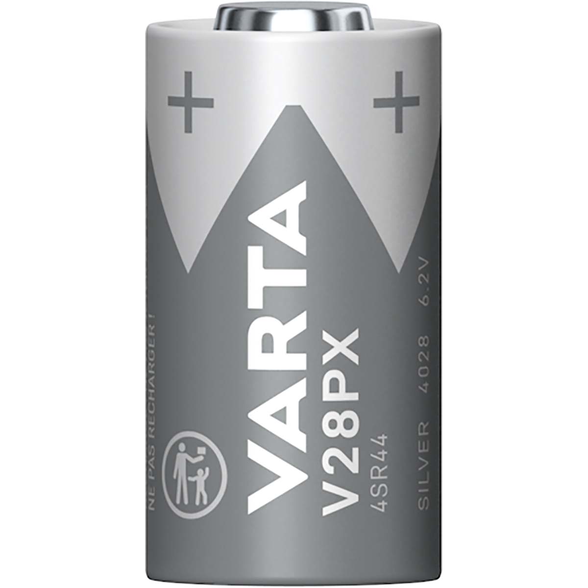 Varta Silver-Oxide Battery 4SR44 6.2 V 145 mAh 1 Blister 