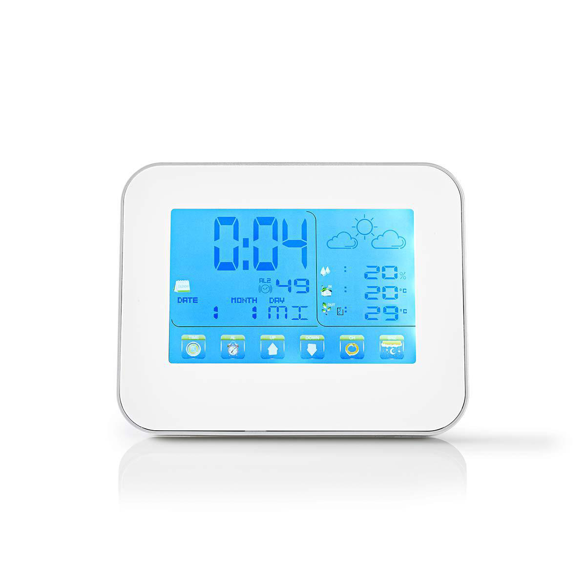 Nedis Weather Station Indoor & Outdoor incl. Wireless Sensor 