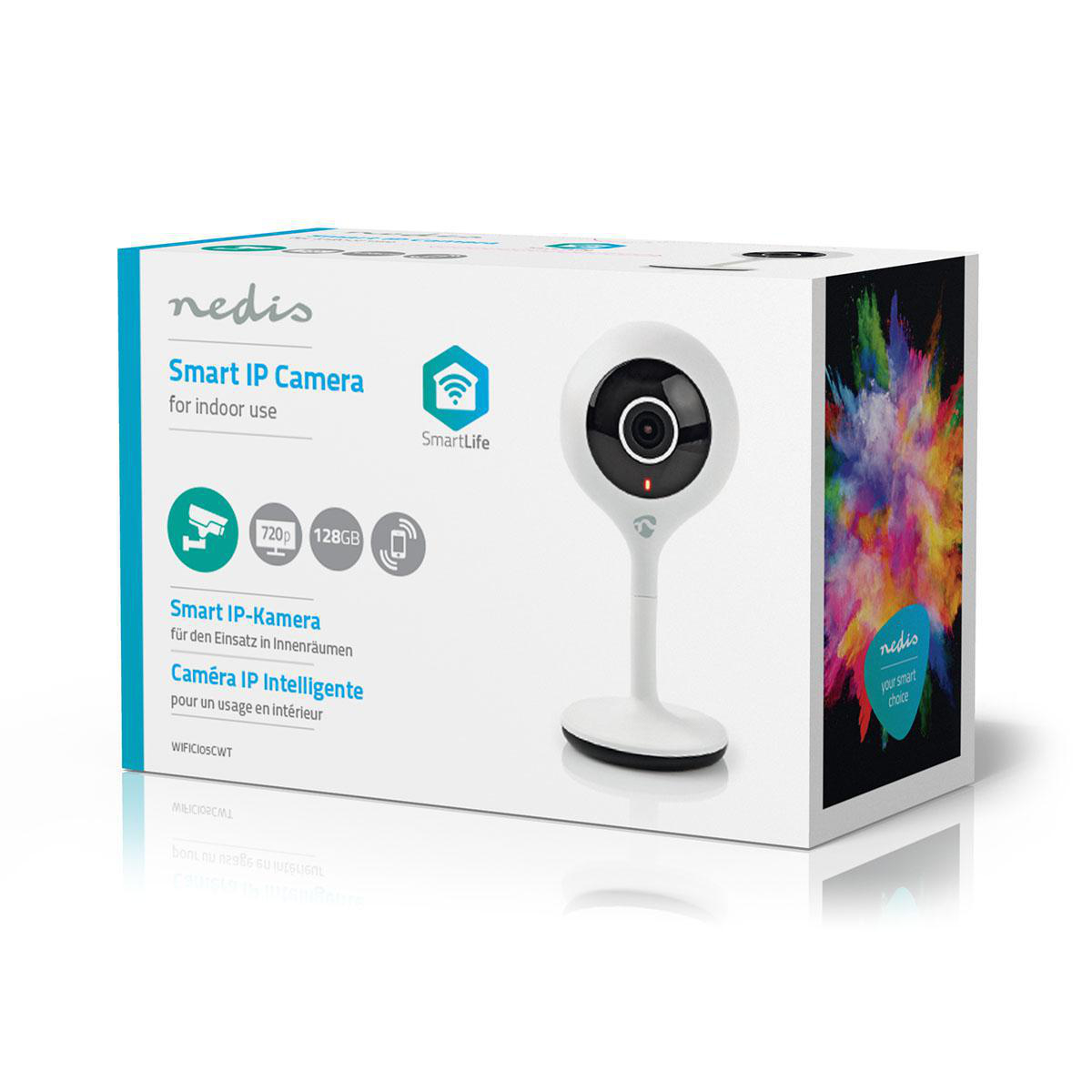 NEDIS Wi-Fi Smart Video Timbre App Control Ranura Microsd HD 720p