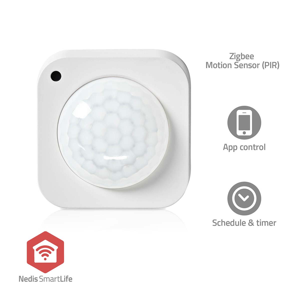 Smart Life Zigbee 3.0 Sensor de movimiento recargable PIR para seguridad en  el hogar, trabajo con dispositivos Smart Life Aplicación de vida