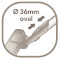 AZE115 Advanced Precision Silent Parketto Mondstuk - Ovale Aansluiting - 36 mm | 