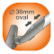 KIT11 Advanced Precision Allergiekit - ovale aansluiting - 36 mm | 
