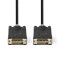 DVI Cable | DVI-D 24+1-Pin Male | DVI-D 24+1-Pin Male | 2560x1600 | Gold Plated | 3.00 m | PVC | Anthracite | Box