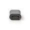 Adattatore USB | USB 2.0 | USB-C™ Maschio | USB Micro-B femmina | 480 Mbps | Placcato oro | Antracite | Scatola