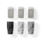 RJ45 Connector | RJ45 Pass Through | Solid/Stranded FTP CAT6 | Straight | Gold Plated | 10 pcs | PVC | Black / Grey / White | Box