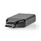 USB-adapter | USB 3.2 Gen 1 | USB-C™ Hann | DisplayPort Hun | Nikkel belagt | Grå / Sort | Konvolutt